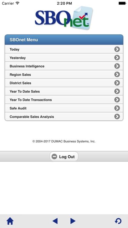 dumacwebservices|SBOnet! Powered by Dumac Business Systems.